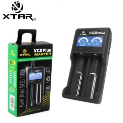 Xtar VC2 Plus Master φορτιστής για Li-Ion και Ni-MH μπαταρίες 2 θέσεων